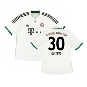 Bayern Munich 2013-14 Away Shirt (XXL) (Good) (Gustavo 30)_0