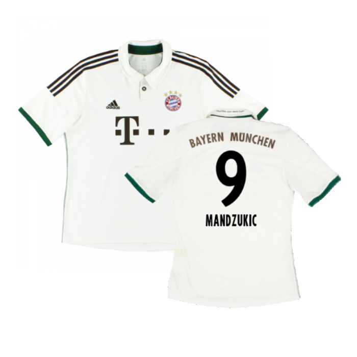 Bayern Munich 2013-14 Away Shirt (Excellent) (Mandzukic 9)