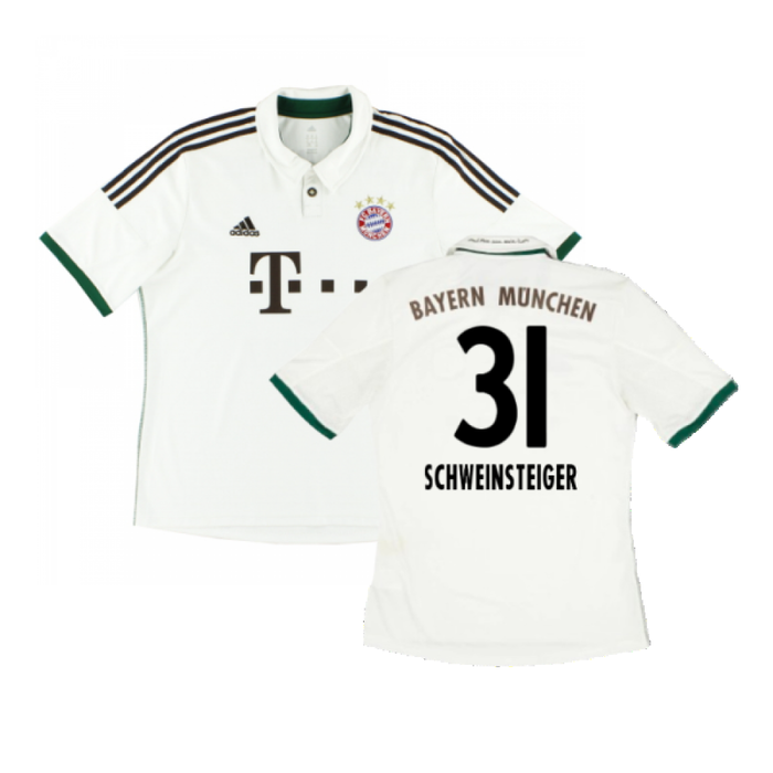 Bayern Munich 2013-14 Away Shirt (XL Boys) (Excellent) (Schweinsteiger 31)