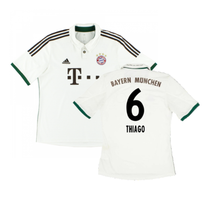 Bayern Munich 2013-14 Away Shirt (L) (Very Good) (Thiago 6)