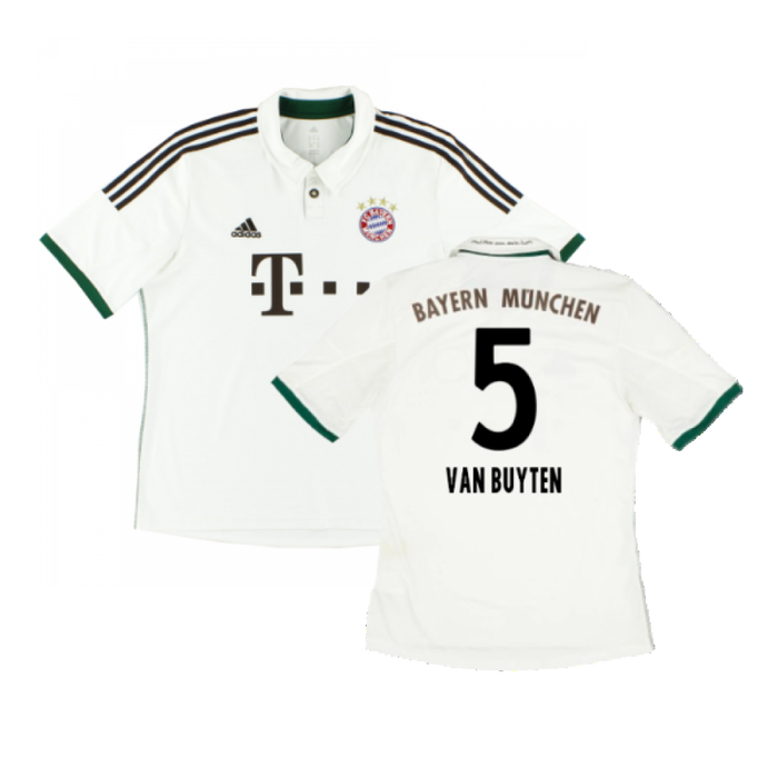 Bayern Munich 2013-14 Away Shirt (S) (Excellent) (Van Buyten 5)