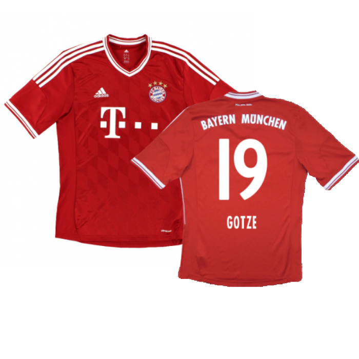 Bayern Munich 2013-14 Home Shirt (Excellent) (Gotze 19)