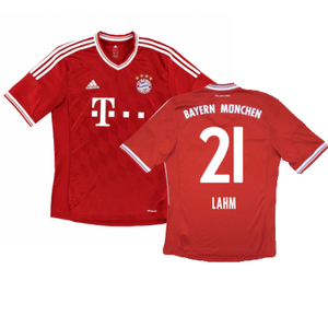 Bayern Munich 2013-14 Home Shirt (Excellent) (Lahm 21)_0