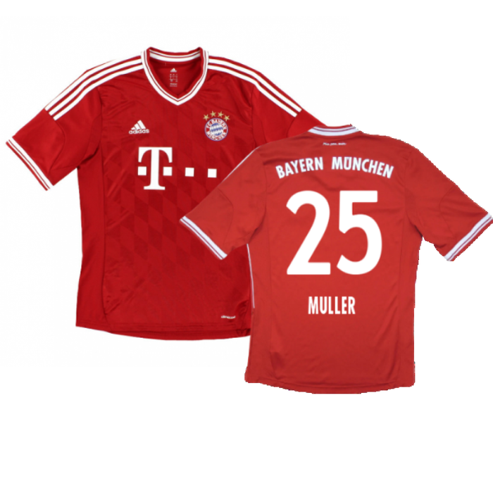 Bayern Munich 2013-14 Home Shirt (S) (Excellent) (Muller 25)