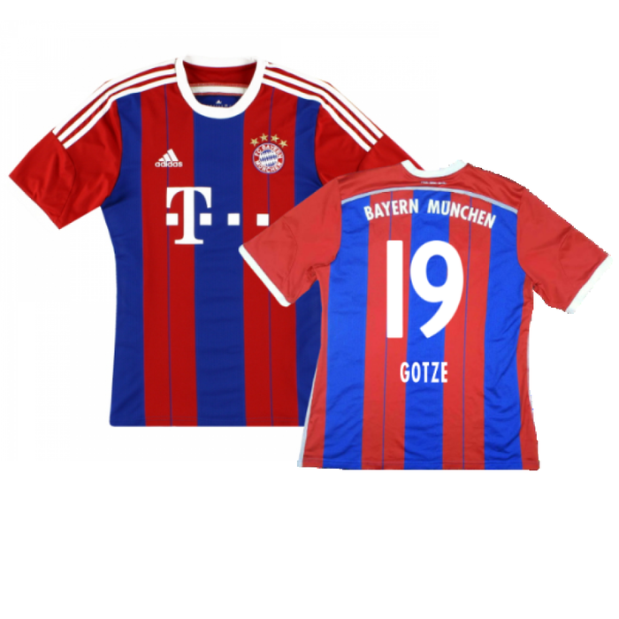 Bayern Munich 2014-15 Home Shirt (S) (Mint) (Gotze 19)