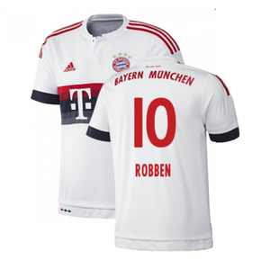 Bayern Munich 2015-16 Away Shirt (2XL) (Good) (Robben 10)_0