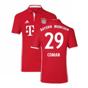 Bayern Munich 2016-17 Home Shirt (Excellent) (Coman 29)_0