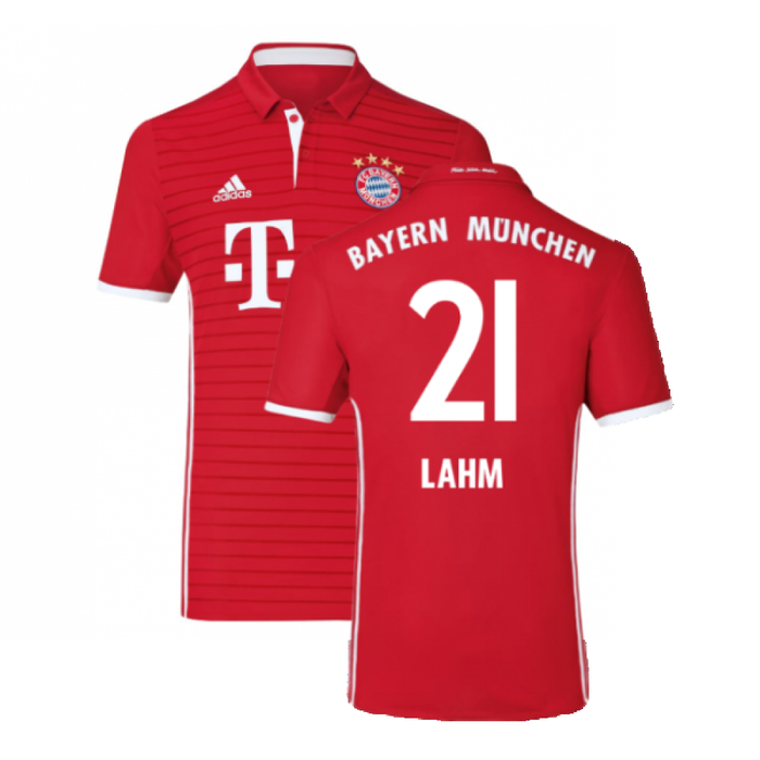 Bayern Munich 2016-17 Home Shirt (Excellent) (Lahm 21)