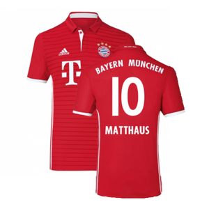 Bayern Munich 2016-17 Home Shirt (Excellent) (Matthaus 10)_0