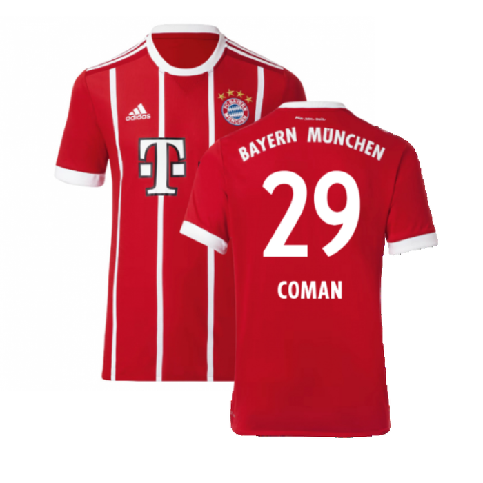 Bayern Munich 2017-18 Home Shirt (Excellent) (Coman 29)