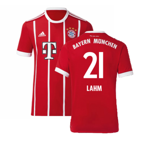 Bayern Munich 2017-18 Home Shirt (Excellent) (Lahm 21)_0