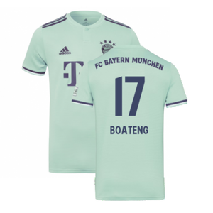 Bayern Munich 2018-19 Away Shirt (Excellent) (Boateng 17)_0