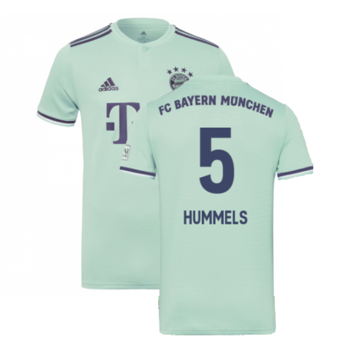 Bayern Munich 2018-19 Away Shirt (Excellent) (Hummels 5)