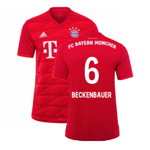 Bayern Munich 2019-20 Home Shirt (Mint) (BECKENBAUER 6)_0