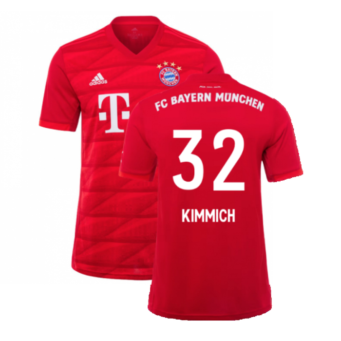 Bayern Munich 2019-20 Home Shirt (Mint) (KIMMICH 32)