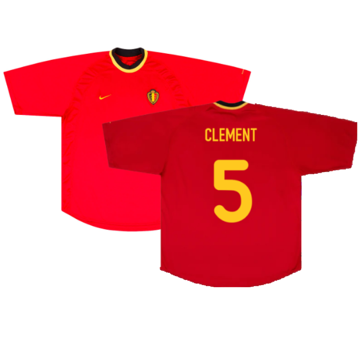 Belgium 2000-02 Home (Excellent) (Clement 5)