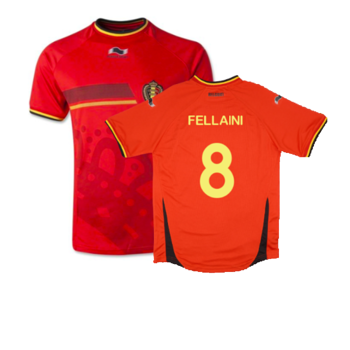 Belgium 2014-2015 Home Shirt (XL) (Excellent) (Fellaini 8)