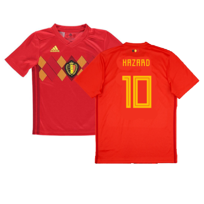 Belgium 2018-19 Home Shirt (XL) (Good) (Hazard 10)