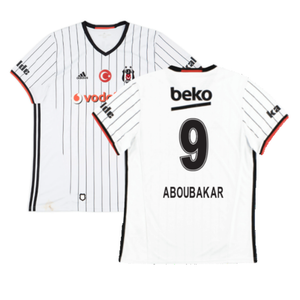 Besiktas 2016-17 Home Shirt (S) (Very Good) (Aboubakar 9)_0