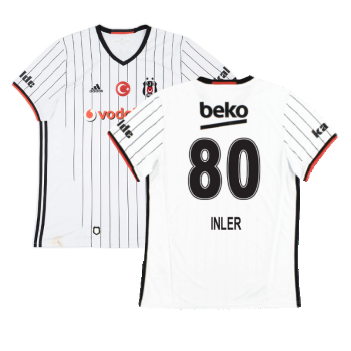 Besiktas 2016-17 Home Shirt (S) (Very Good) (Inler 80)