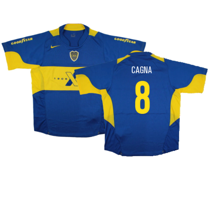 Boca Juniors 2005-06 Home Shirt (L) (Excellent) (Cagna 8)