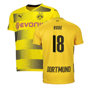 Borussia Dortmund 2017-18 Home Shirt (S) (Very Good) (Rode 18)_0