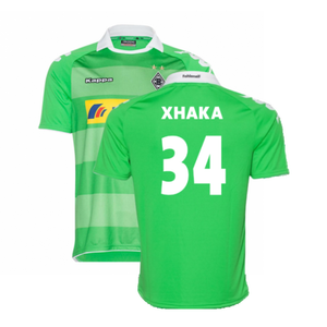 Borussia Monchengladbach 2013-14 Away Shirt (Mint) (Xhaka 34)_0