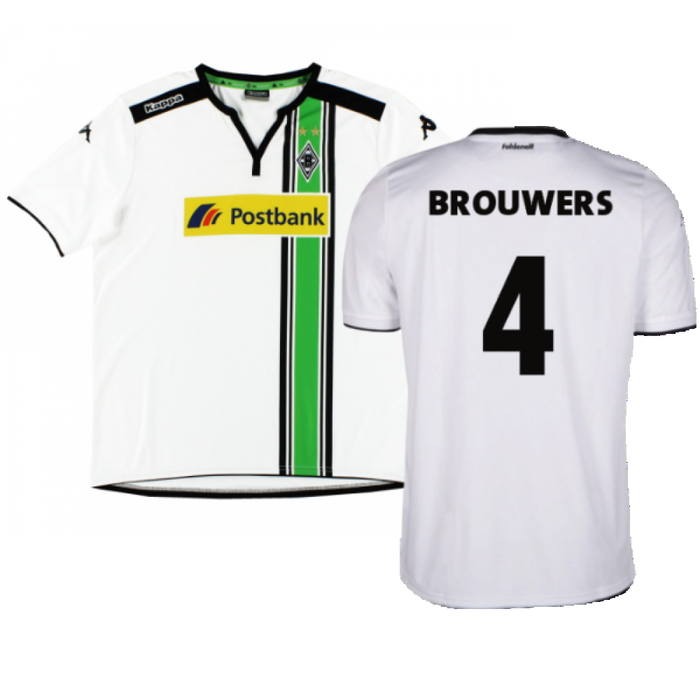 Borussia Monchengladbach 2015-16 Home Shirt (Excellent) (Brouwers 4)