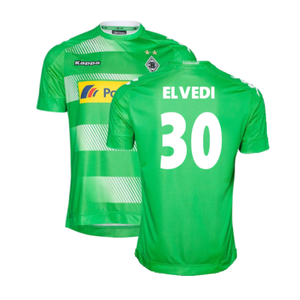 Borussia Monchengladbach 2016-18 Away Shirt (M) Hazard #10 (Very Good) (Elvedi 30)_0