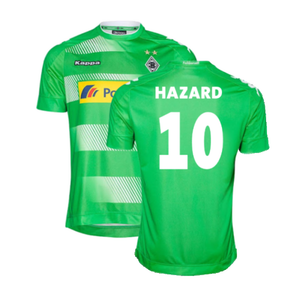 Borussia Monchengladbach 2016-18 Away Shirt (M) Hazard #10 (Very Good) (Hazard 10)_0