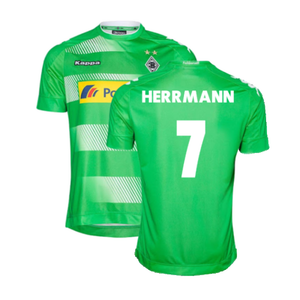 Borussia Monchengladbach 2016-18 Away Shirt (M) Hazard #10 (Very Good) (Herrmann 7)_0