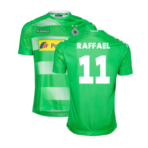 Borussia Monchengladbach 2016-18 Away Shirt (M) Hazard #10 (Very Good) (Raffael 11)_0