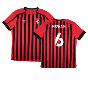 Bourenmouth 2021-22 Home Shirt (Sponsorless) (XL) (Excellent) (Mepham 6)_0