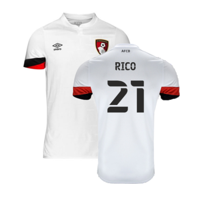 Bournemouth 2021-22 Away Shirt (Sponsorless) (XXL) (Rico 21) (Excellent)