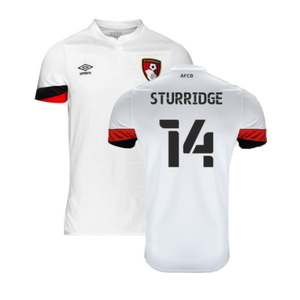 Bournemouth 2021-22 Away Shirt (Sponsorless) (XXL) (Sturridge 14) (Excellent)_0