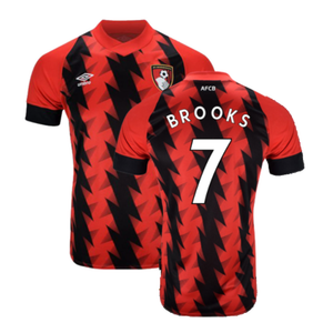 Bournemouth 2022-23 Home Shirt (Sponsorless) (L) (BROOKS 7) (Mint)_0