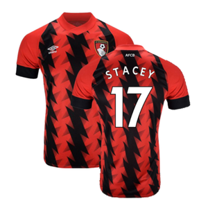 Bournemouth 2022-23 Home Shirt (Sponsorless) (M) (STACEY 17) (Excellent)_0