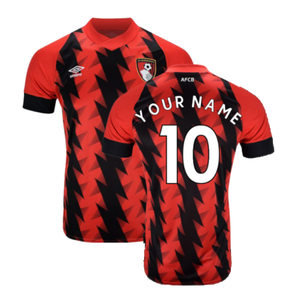 Bournemouth 2022-23 Home Shirt (Sponsorless) (XXL) (Your Name 10) (Mint)_0