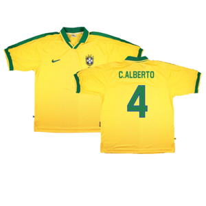 Brazil 1997-98 Home Shirt (XL) (Very Good) (C.ALBERTO 4)_0