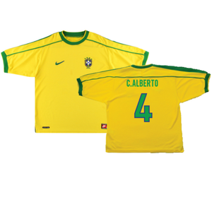 Brazil 1998-00 Home Shirt (Excellent) (C.ALBERTO 4)_0