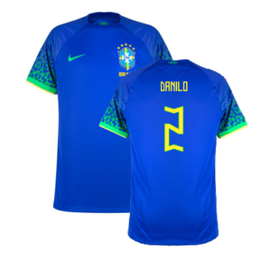 Brazil 2022-23 Away Shirt (XSB) (Mint) (Danilo 2)_0