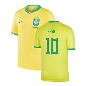 Brazil 2022-23 Home Shirt (Baby) (3-6 months) (Excellent) (Kaka 10)_0