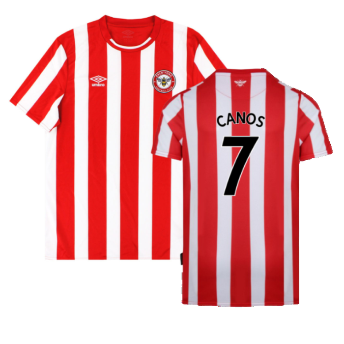 Brentford 2021-23 Home Shirt (S) (Mint) (CANOS 7)