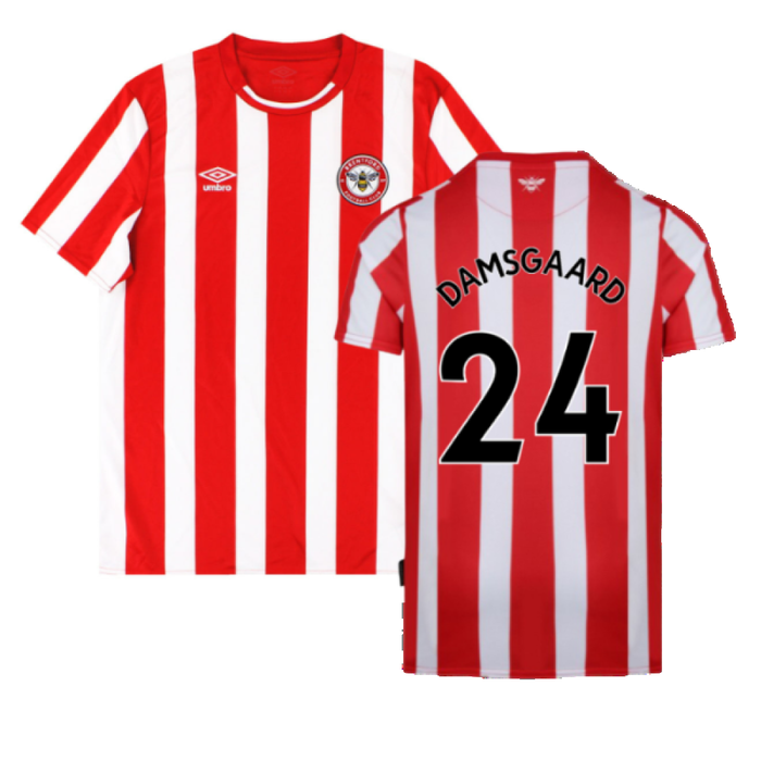 Brentford 2021-23 Home Shirt (S) (Excellent) (DAMSGAARD 24)