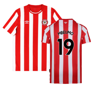 Brentford 2021-23 Home Shirt (M) (Excellent) (MBEUMO 19)_0