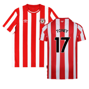 Brentford 2021-23 Home Shirt (S) (Excellent) (TONEY 17)_0