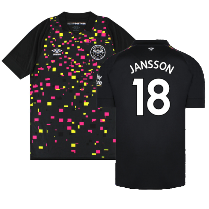 Brentford 2022-23 Third Shirt (Sponsorless) (M) (Excellent) (JANSSON 18)