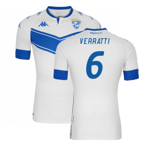 Brescia 2020-21 Away Shirt (Sponsorless) (XL) (VERRATTI 6) (Mint)_0