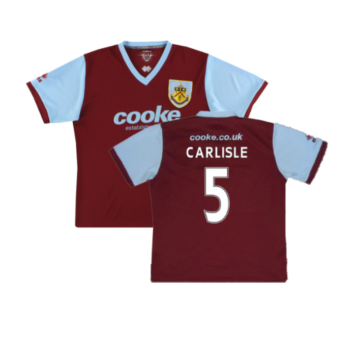 Burnley 2009-10 Home Shirt (XL) (Excellent) (Carlisle 5)