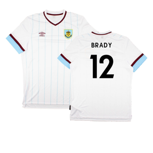 Burnley 2021-22 Away Shirt (Sponsorless) (XL) (Mint) (BRADY 12)_0